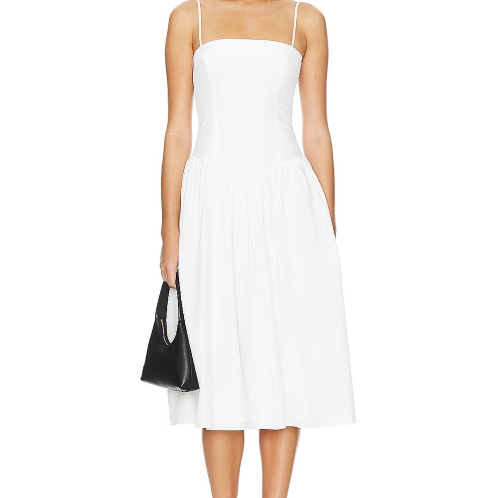 Delora Dress in White - Amanda Uprichard